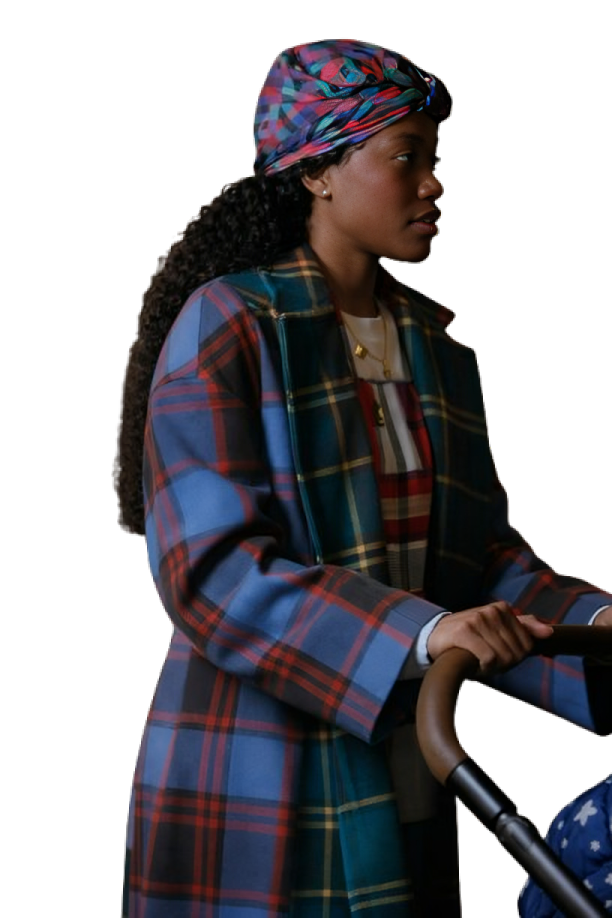 The Burbs Samira Greene Trench Coat - Image 2